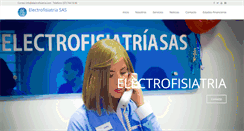 Desktop Screenshot of electrofisiatria.com