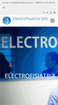 Mobile Screenshot of electrofisiatria.com